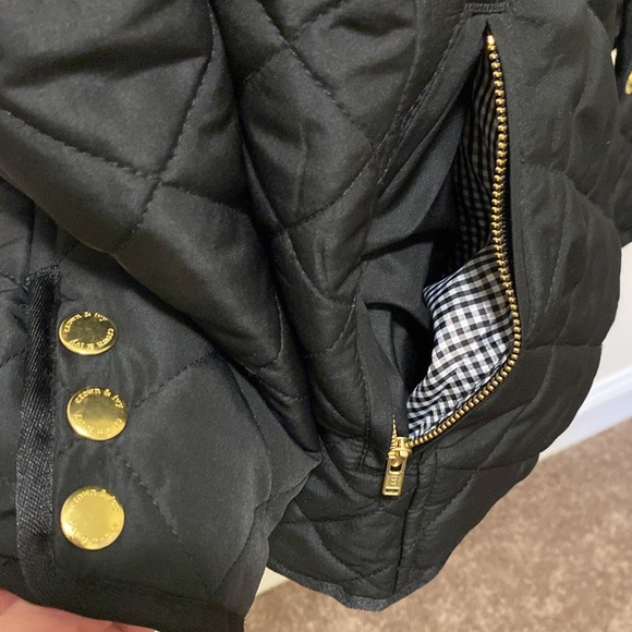 XS Crown & Ivy Black/White Jacket - Picture 3 of 5